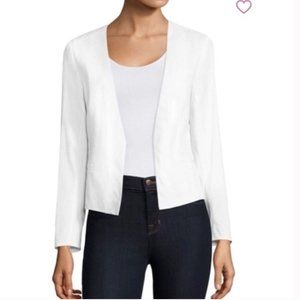 Theory Benefield Linen Blend Jacket NWT $375 sz 6